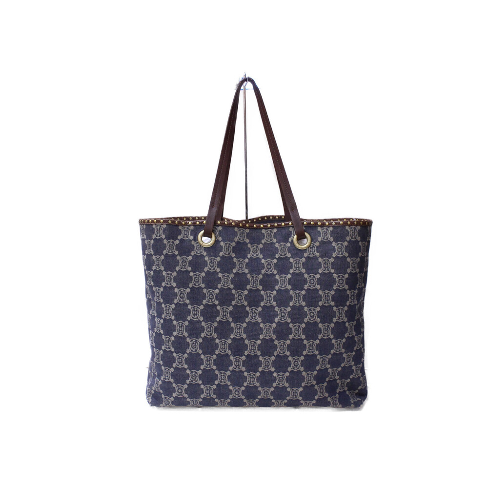 Celine Macadam Paris Bag Denim Tote
